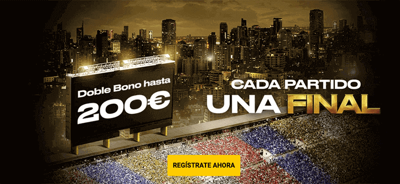 doble bono 200 euros apuestas deportivas bwin