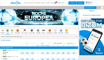 paston apuestas en directo online