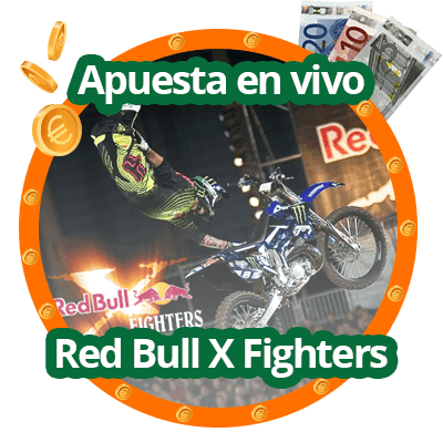 Apuestas en vivo en X fighters de red bull