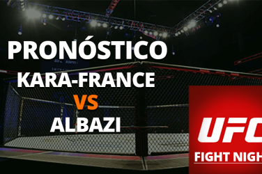 pronóstico kara france vs albazi UFC 04 junio 2023