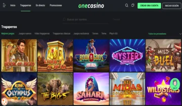 One casino app schermafbeelding