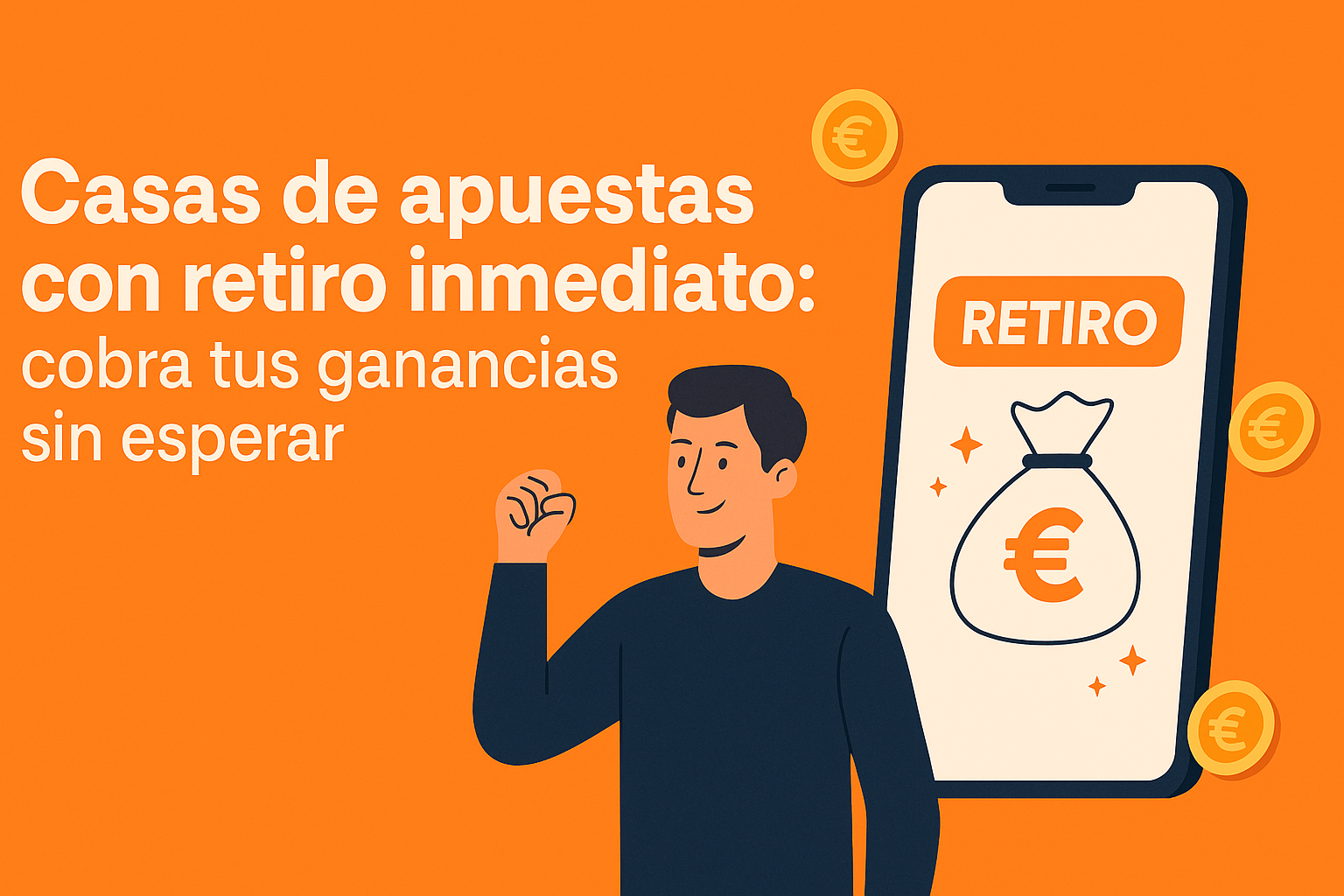 Casas de apuestas con retiro inmediato