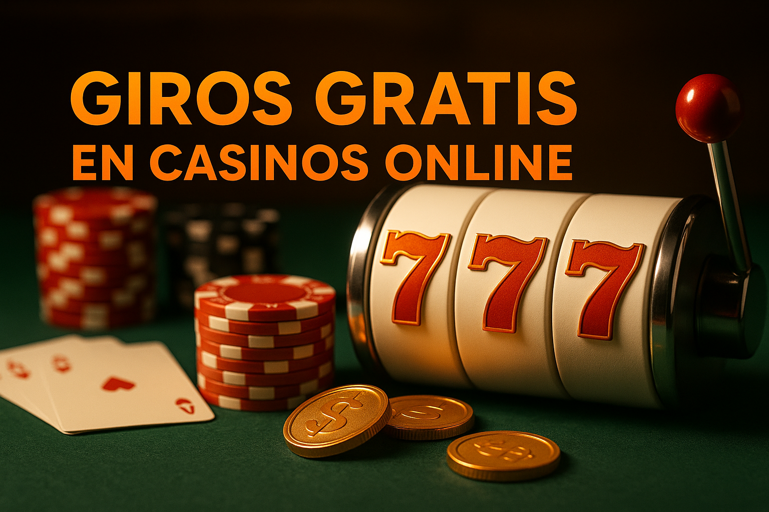 Giros gratis en casinos online de España