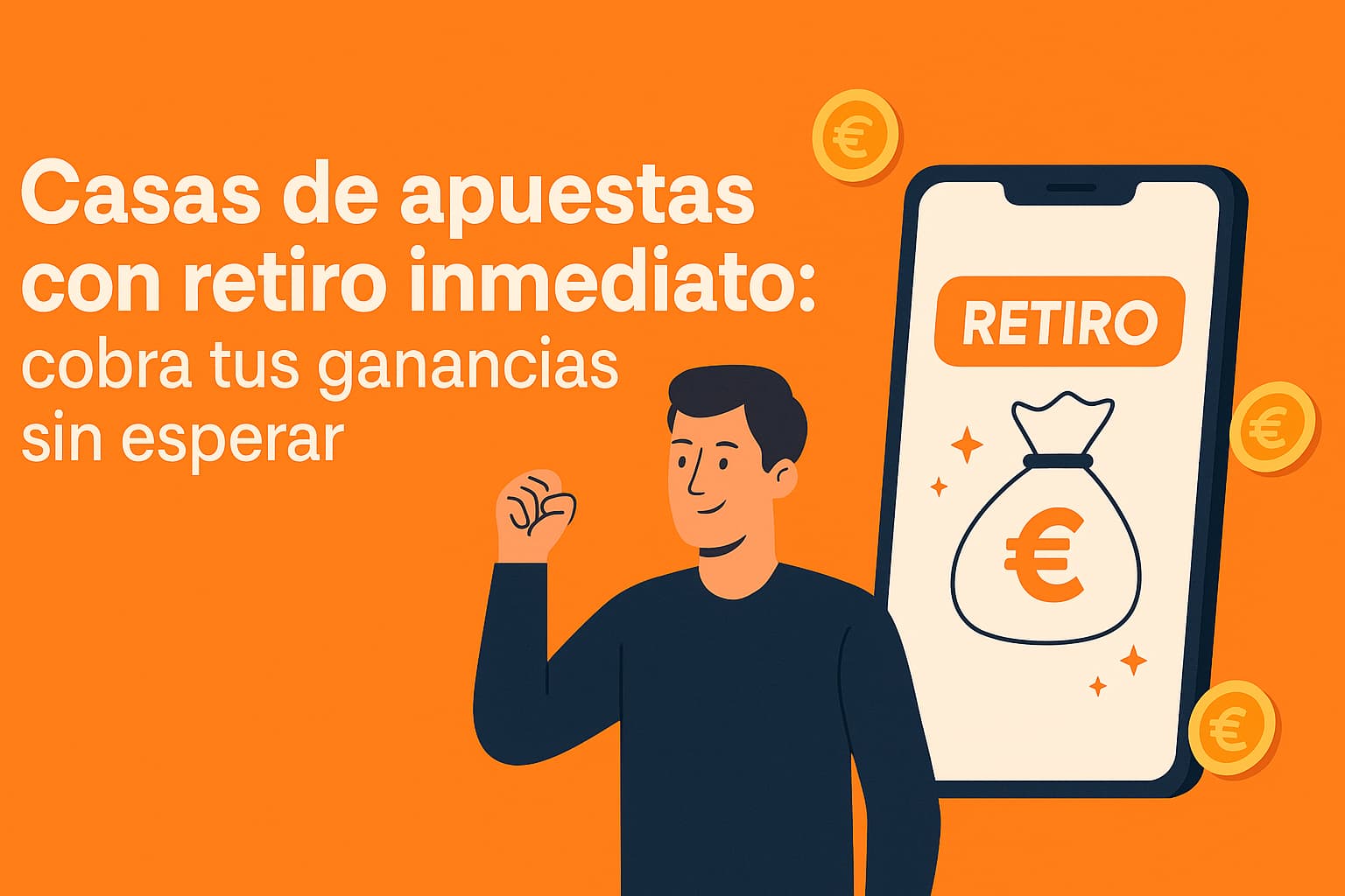 Casas de apuestas con retiro inmediato